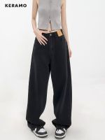 Spring Black Baggy Straight Jeans Women Oversize Oversize Xhigh Waist Wide Leg Denim Pants Female Loose Mopping Jean Trouser Y2K