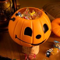 【YP】 Pumpkin Trick or Treat Kids Snack Decorations