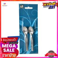 ทวินฟิช ช้อนกาแฟลายขอบตั้ง หนา 1.5 มม. แพ็ค 6 คันTwin Fish Coffee Spoon 1.5 mm x 6 Pcs