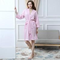 ขายคนรักฤดูร้อนดูดน้ำ Kimono Bath Robe ผู้ชาย Plus ขนาดวาฟเฟิลเสื้อคลุมอาบน้ำบุรุษ Dressing Gown ชาย Lounge Robes