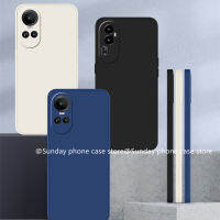 ใหม่ เคส Case OPPO A78 NFC A98 A17 A17k Reno10 10 Pro+ Reno8 T 8 Z 8Pro Plus 4G 5G เคส Ins เทรนด์เรียบง่ายซิลิโคน เคสโทรศัพท์ ป้องกันเลนส์แบบรวมทุกอย่างนุ่มฝาหลัง2023