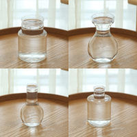 Small Vase For Centerpieces Flower Plastic Bud Vases Rustic Mini Clear Vase Unique Shapes For Wedding Dinning Home Decoration-lihaichao