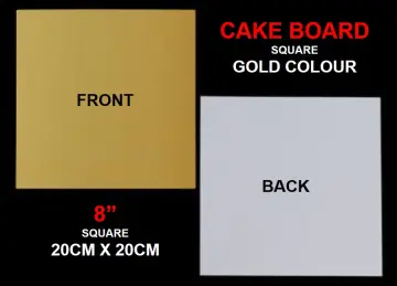 100pcs Gold & Rose Gold Cake Base, Cake Board (Local SG seller