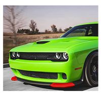 Front Bumper Lip Protector Cover for Dodge Challenger Scat Pack 2015-2020 Bumper Diffuser Spoiler Splitter Guard