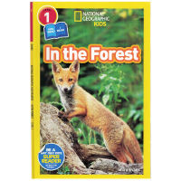 English original picture book National Geographic Kids Readers: in the Forest National Geographic graded reading elementary level 1 English Enlightenment picture book for young children