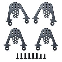 4PC Rear and Front for SCX10 RC Climbing Car for 1/10 SCX10 RC Car