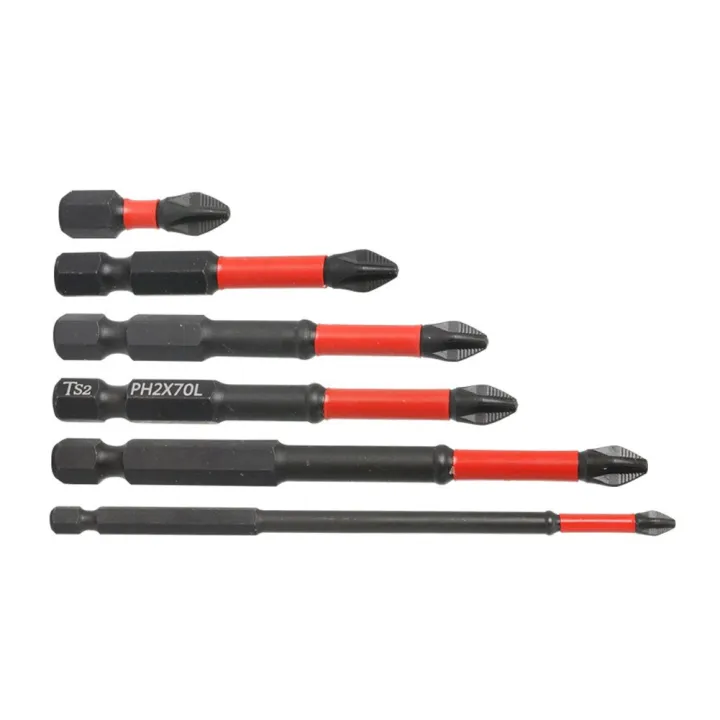 25-50-65-70-90-150mm-strong-magnetic-batch-head-cross-high-hardness-hand-drill-bit-screw-electric-screwdriver-impact-red-screw-nut-drivers