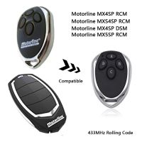 Motorline Remote Control 433MHz Rolling Code Motorline Mxexo DSM MXS4SP MX5SP RCM Gerbang Pembuka Pintu Pemancar Jarak Jauh