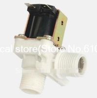 【Hot-Selling】 kgcwmw 1/2 "BSP พลาสติก90องศาโซลินอยด์วาล์วไฟฟ้า12VDC 24VDC 220VAC NC ปิดปกติน้ำเครื่องทำน้ำอุ่นสวนฝักบัว