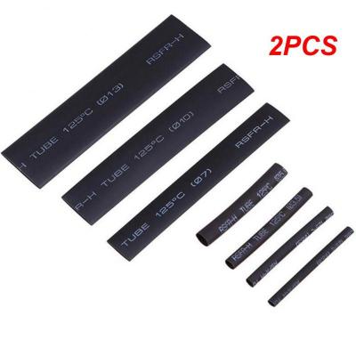 2PCS Heat Shrink Tube Kit Insulation Sleeving Polyolefin Shrinking Assorted Heat Shrink Tubing Wire Cable 15 KV/mm Electrical Circuitry Parts