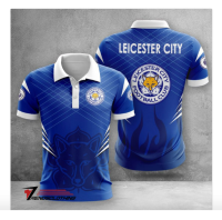 Leicester City F.C 2023 New Design Customization High Quality 3DPOLO SHIRT (Contact Online for Free Customization) - NO.6Q45538DDA