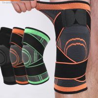 ✺☬□ 1pc Knee Pads Braces Sports Support Kneepad Men Women Pressurized Elastic Support Fitness Gear Basketball Run Brace Protector