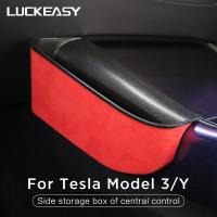 For Tesla Model 3 Model Y 2017-2023 Car Organizer Interior Modification Auto Accessories Central Control Side Storage Box Model3