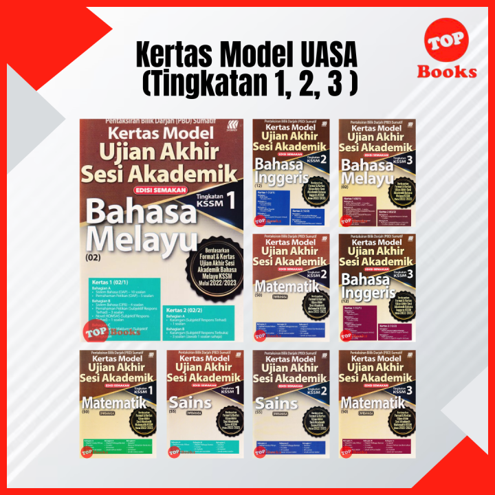 [TOPBOOKS Sasbadi] Buku Latihan: Kertas Model UASA KSSM Edisi Semakan ...