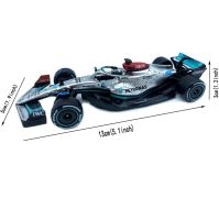 ““Urago 2022 F1รถเมอร์เซเดสเบนซ์-AMG รถแข่ง W13 #44แฮมิลตัน #63รัสเซล1:43รถหรูสำหรับเด็ก