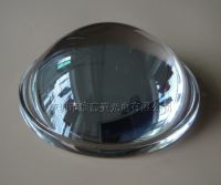 10W-100W Glass LED lens 78MM Focusing optical glass lens, high power LED convex lens