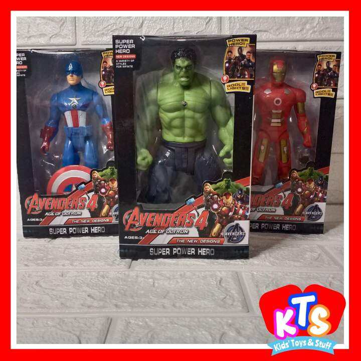 KTS TOYS BIG HEROES WITH LIGHTS BATTERY OPERATED TOYS FOR KIDS HIGH