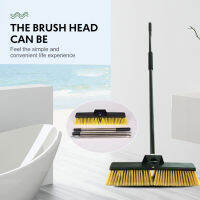 Yard Brush Heavy Duty Outdoor,18 ”Stiff Yard Brush For Cleaning Scrubbing Driveway Yard Tile สวนสระว่ายน้ำพื้นผิวขรุขระต่างๆTH