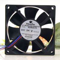 ของแท้ PRINCEFAN 8025 24V 0.13A SD80A7H Double Ball Chassis Cooling Fan