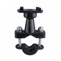 ✶ Jadkinsta U Type Clamp Holder Motorcycle Handlebar Mount with 4 Hole Claws AMPS Adapter for Arkon for Gopro Garmin GPS DVR