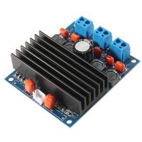 2 x 50W TDA7492 Class D High-Power Digital Amplifier Board Amp W/ Radiator Amplifier Module