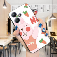 เคสโทรศัพท์พร้อมใช้งานสำหรับ Infinix Hot 30 Hot 30i Infinix Note 30 5G Note 30 Pro Note 30 VIP แหวนใส่นิ้ว + สายคล้องตัวการ์ตูนน่ารักเด็กหญิงเด็กชายเคสมือถือยางซิลิโคนนิ่มกันกระแทกคู่ฝาหลังเคสโทรศัพท์ป้องกัน TPU