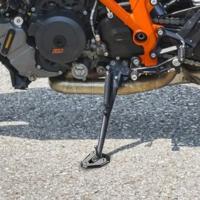 CNC อลูมิเนียมขาตั้งแผ่น Kickstand ขยายสนับสนุน Extension สำหรับ1290 Super Duke GT 2019 2020 2021 2022 2023