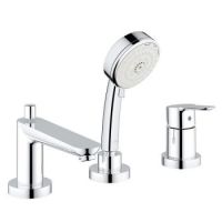 GROHE BAUEDGE ก๊อกผสมอ่างอาบติดขอบอ่าง 3 รู 2511700A ก๊อกฝักบัว วาล์วน้ำ อุปกรณ์ห้องน้ำ อะไหล่ห้องน้ำ