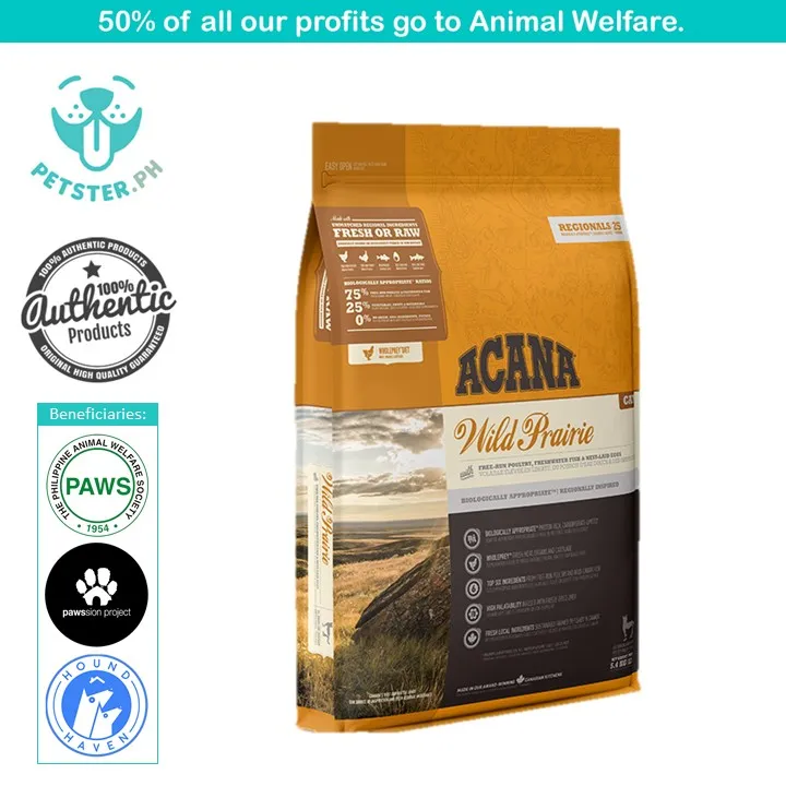 Acana Regionals Wild Prairie Cat Dry Food 1.8kg 4.5kg 