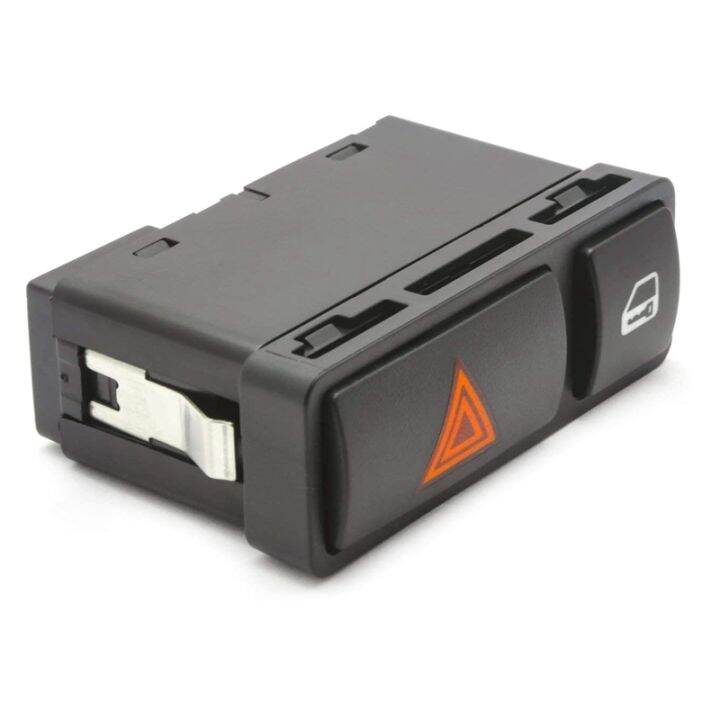 Emergency Flash Light Switch Push Button Hazard Warning Light Lock