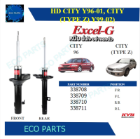 KYB โช๊คอัพ HONDA CITY ปี 1996-2002 Kayaba excel-g (ราคาต่อคู่)