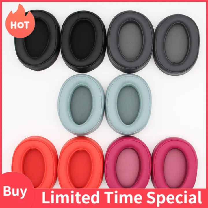 1คู่-earpads-เปลี่ยนฟองน้ำ-earmuff-สำหรับ-sony-mdr-100abn-wh-h900n-headphone