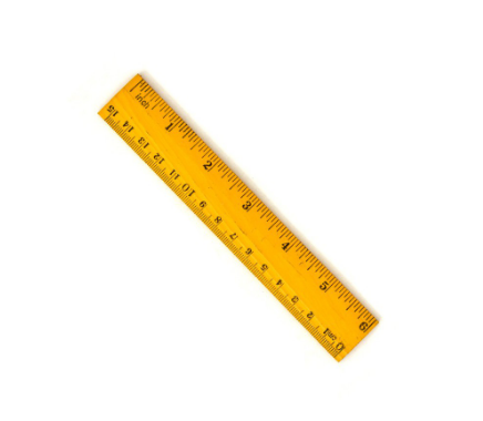 Pembaris Kayu / Wooden Ruler 15cm | Lazada