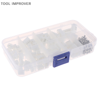 TOOL IMPROVER 1กล่อง JST-XH Kit 2/3/4/5Pin XH2.54MM Terminal HOUSING PCB หัวต่อสายไฟ