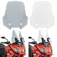 ☾✴กระจกกระจกหน้าที่เบนทางลมกันรอยบินสำหรับ KAWASAKI Versys 650 1000 KLE650 ABS 2015-2021 KLZ1000 2012-2018