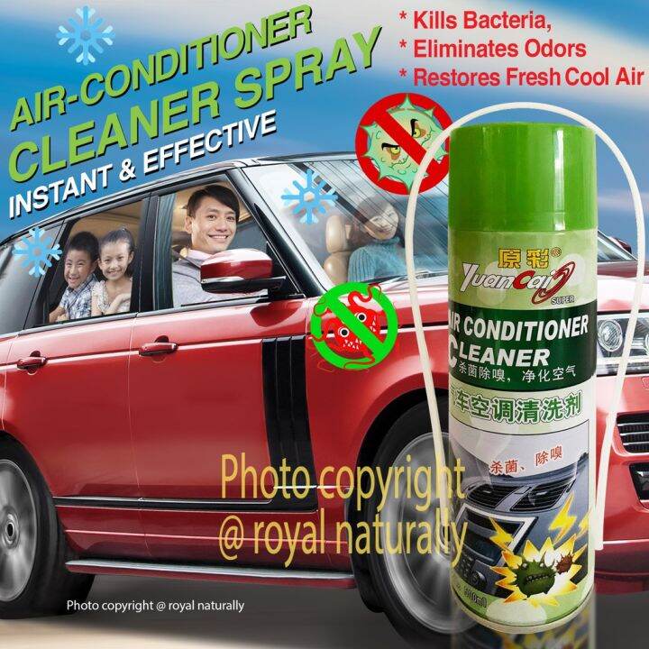 ขายถูก Automotive Air Conditioner Cleaner น้ำยาสเปรย์ล้างแอร์รถยนต์ ทำ