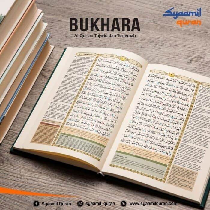 Al Quran Syamil BUKHARA A5 HC Hard Cover CLASSIC Tajwid Warna Dan ...