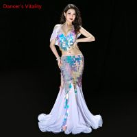 hot【DT】 Bellydance Sequin Womens Belly Costumes for Sale Dancing Outfits Bra skirt