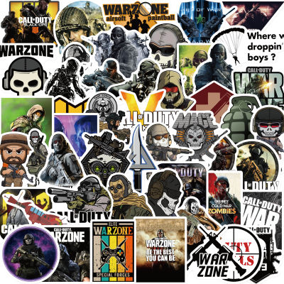 10/50PCS Call of Duty Game Stickers Waterproof for Notebook Luggage Skateboard Bicycle Phone Suitcase Laptop Sticker Stickers Labels