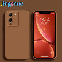 Jingsanc สำหรับ Infinix Note 12 G96โทรศัพท์กรณีหรูหราซิลิโคนเหลวนางฟ้าตานุ่ม TPU ปลอกที่เรียบง่ายกันกระแทกรวมทุกอย่างเลนส์ปกหลัง