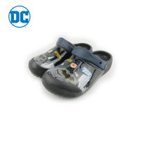 Shou Group Kids Ribbed-toed shoes with Batman Pattern Black Colour รองเท้าหัวโม่งไฟล่อนเด็กลายแบทแมน สีดำ