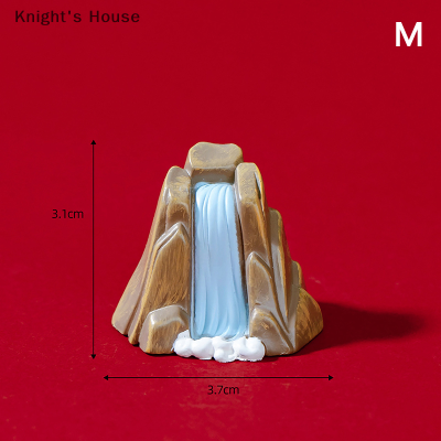 Knights House รูปปั้นมังกรรูปการ์ตูนขนาดเล็กสำหรับปีใหม่ตกแต่งบ้านแบบทำมือตกแต่งสวนนางฟ้า