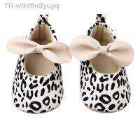 【hot】►◑  Baby Mary Flats Non-Slip Shoes Leopard Crib for Infants