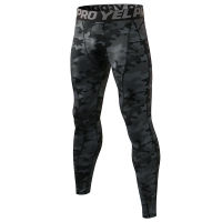 New Mens PRO Compression Running Tights Slim Sport Leggings Camouflage Pants Quick Dry Gym Fitness Training Male Trousers