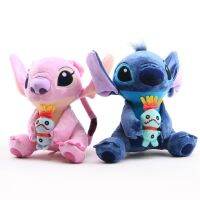 ตุ๊กตายัดไส้รูปสัตว์ Lilo Stitch นางฟ้าของขวัญของเล่นสำหรับเด็กหญิงเด็กชายขนาด8ชิ้น/ล็อต25ซม.