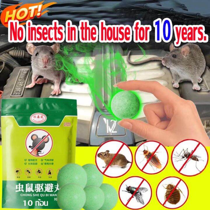 No insects in the house for 10 years Insect and rodent repellent pills ...