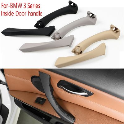 Car Interior Door Pull Handle with Cover Trim Replacement for-BMW 3 Series E90 E91 E92 2004-2012