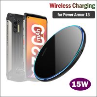 15W Fast Wireless Charger For Ulefone Power Armor 13 Rugged Phone Wireless Charging Pad For Ulefone Armor 14/14 Pro/14 Pro Max