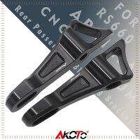 Accessories For Aprilia RS660 RS 600 Rear Passenger Pedals Side Padding cket Decorative cket Blocking cket Plate 2PCS