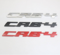 ราคาต่อ 2 ชิ้น โลโก้ แคปโฟร์ อีซูซุ  CAB4 SILVER BLACK RED 2PCS ISUZU Dmax Genuine Parts LOGO Decal Emblem Badge 1.9 3.0 Blue Power 2020